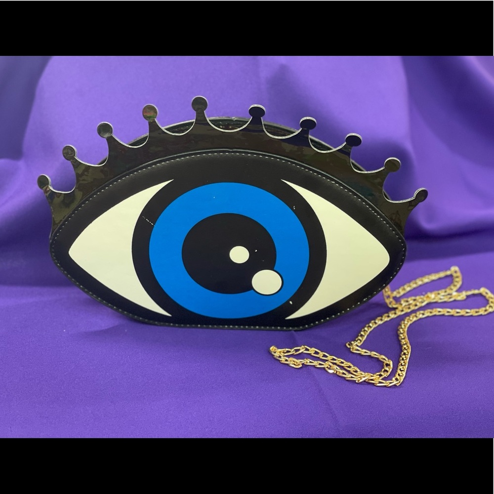 Evil eye purse
